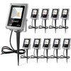 Lysed 10W Low Voltage LED Landscape Lights, Bowfishing Lights Warm