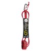Pro-Lite Competition Style Surf Leash (Maroon, 6'0)