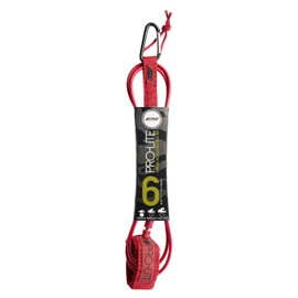 Pro-Lite Competition Style Surf Leash (Maroon, 6'0)