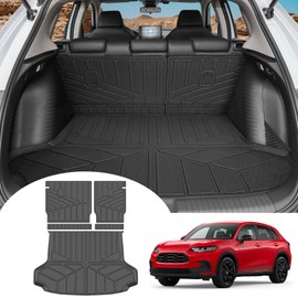 Utiiy Cargo Mat Fit for 2023 2024 2025 Honda HRV HR-V Cargo Liner Seat Back Cover Trunk Mat Trunk Liner for 2023-2025 Honda HRV (Cargo Mat+Seat Back Mat)