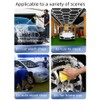 Bluelark Disposable Steering Wheel Covers 100PCS PE Plastic Clear Protectors