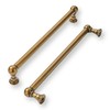 khtumeware 10 Pack 10 Inch Hole Center Antique Brass Cabinet