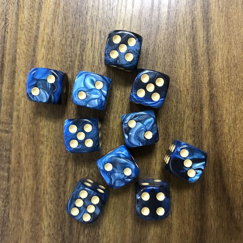 Samcos Dice Polyhedral Dice Set of 20 2 Colors D6