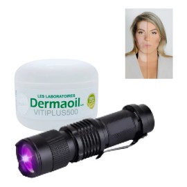 Crema De Melagenina Y Piperina Para Vitíligo + Lampara Uv