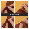 250M Leather Waxed Thread, Sewing Waxed Thread Cord with Leather