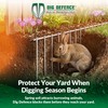 Dig Defence Original Animal Barrier Fence - Small/Medium Decorative Garden