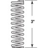 Handyman SP 9731 Compression Spring, Spring Steel Construction, Nickel-Plated Finish,