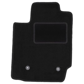 Wielganizator Automatte – Passend für Pontiac Vibe Schrägheck 2003-2008 – Velours – Autozubehör - Auto Fußmatten – Fußmatte Auto – 1-teilig - schwarz
