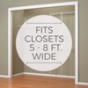 ClosetMaid 1628 Closet Organizer Kit, 5-Foot to 8-Foot, White
