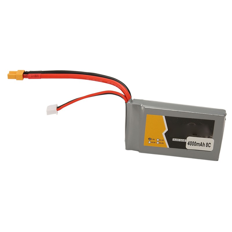 2S 7.4V 4000mAh 8C Lipo Battery 2S Lipo Battery for