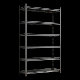 6 Lays Durable Corrosion Protection Shelves and Metal Storage Racks Local StockDimension (L*W*H): 81.95''H*39.4''L*15.76''D, Height: regular, Load Capacity: 100kg
