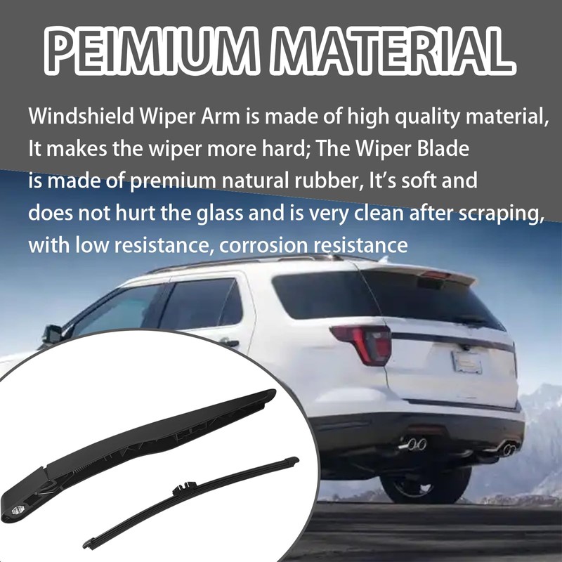 GolTHd Rear Windshield Wiper Arm Kit, Compatible with Ford Explorer