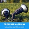 Nuanchu 20 Pcs External Lampholder Gasket Replacements for PAR Lamp