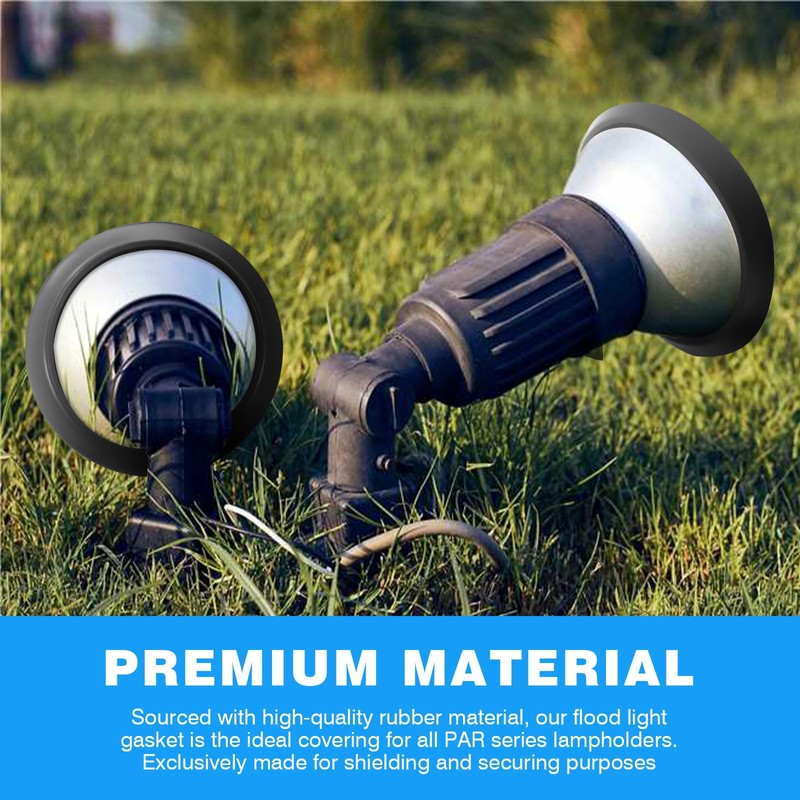 Nuanchu 20 Pcs External Lampholder Gasket Replacements for PAR Lamp