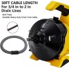 Unbranded 30Ft Drain Snake Drain Cleaner Machine Auto-feed Drain Auger