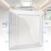 FancyTark S97014094 Bathroom Fan Cover Grille and Lens for Br-oan