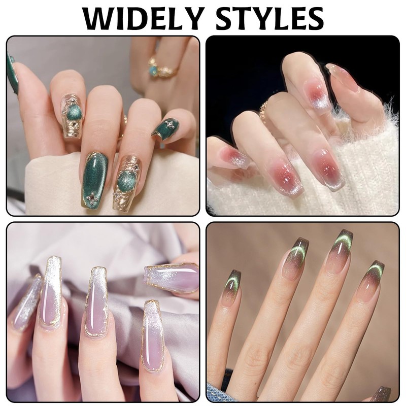 3 in 1 Nail Magnet Tool Cat Eye 3D Nails