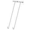 uxcell 23inch T-Handle Meat Boning Hook, Galvanized T Hooks for