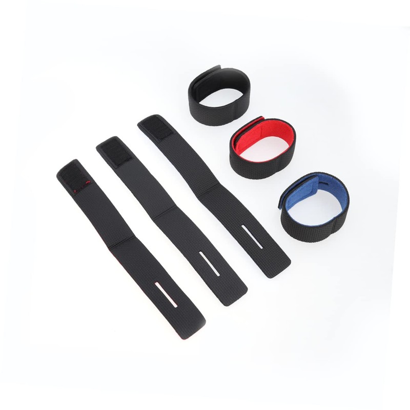 Operitacx Fishing Rod Securing Straps 6 Pack Strong Gripping Loop