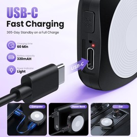 Elecpow Personal Safety Alarm for Women with 3 Adjustable Straps for Running/Biking/Walking,Loud 130DB Siren 3 Colors LED Safety Lights Rechargeable Taillight Clip On Reflective Running Gear