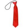 Luckious Children's Tie - Solid Color Elastic Children's Tie For