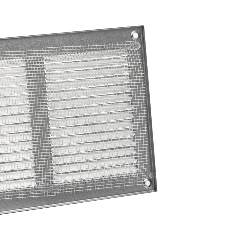 Ventilation Grille/Exhaust Air Grill Bug Screen Weather Guard 12x6 inch