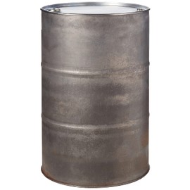 Vogelzang US DR55 55 Gallon Drum for Barrel Camp Stove Kit, Gray , Small
