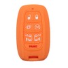 Btopars 2pcs 7 Buttons Silicone Rubber Remote Smart Key Fob