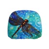 DSSWTP Butterflies and Dragonflies Universal Car Headrest Cover Soft Car