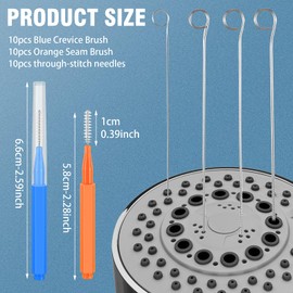 30 PCS Shower Head Cleaning Brush, Multifunctional Shower Head Cleaner Cleaning Picks for Nozzle Household Bathroom