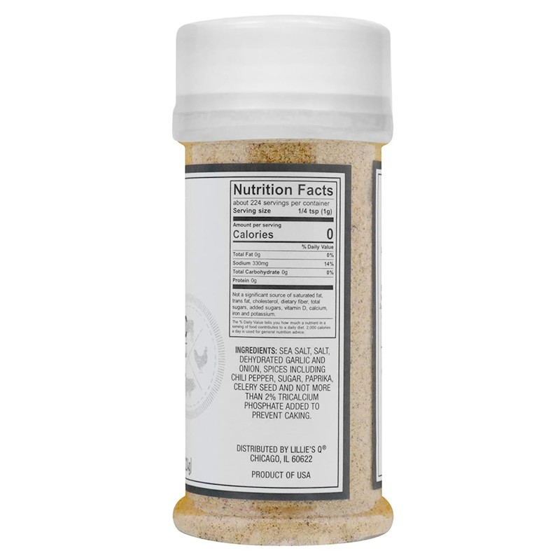 Lillie’s Q - Q-Rub BBQ Rub, Salt-Based BBQ Rub, All-Purpose