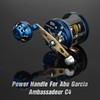 GOMEXUS Power Handle Compatible for Abu Garcia Ambassadeur C3/C4/S/SX 5000-6600