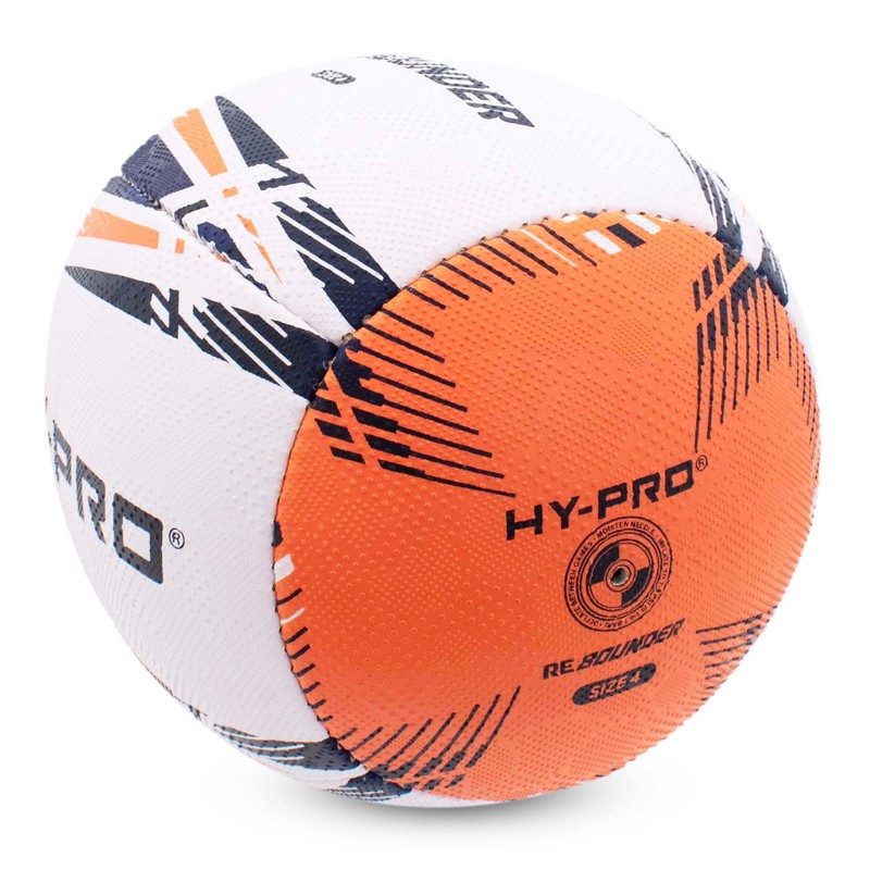 Hy-Pro Rebound Rugby Ball Size 4 – Synthetic Rubber, Dual