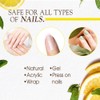 Gena Nail Brite Whitening Scrub with Brush, Cleans Conditions &