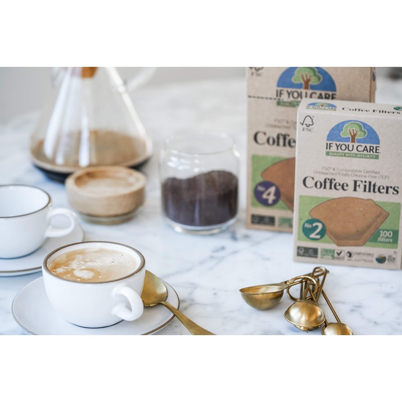 IF YOU CARE No. 4 Coffee Filters 100 Count, 100