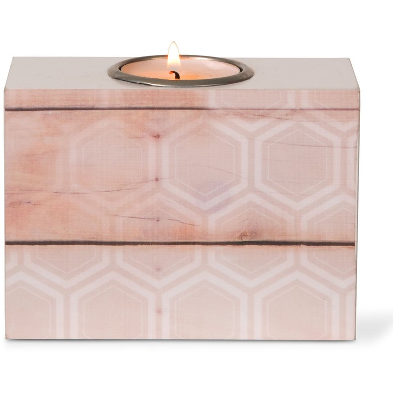 Pavilion Gift company 31024 Simply Blessed Tea Light Holder, Radiant