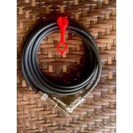 Lincoln Springfield Instrument Cable Assemblies 10 Ft Black NOS