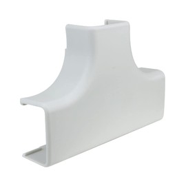 5-Pack of Raceway T-Adapters, 1.38 Inch, White