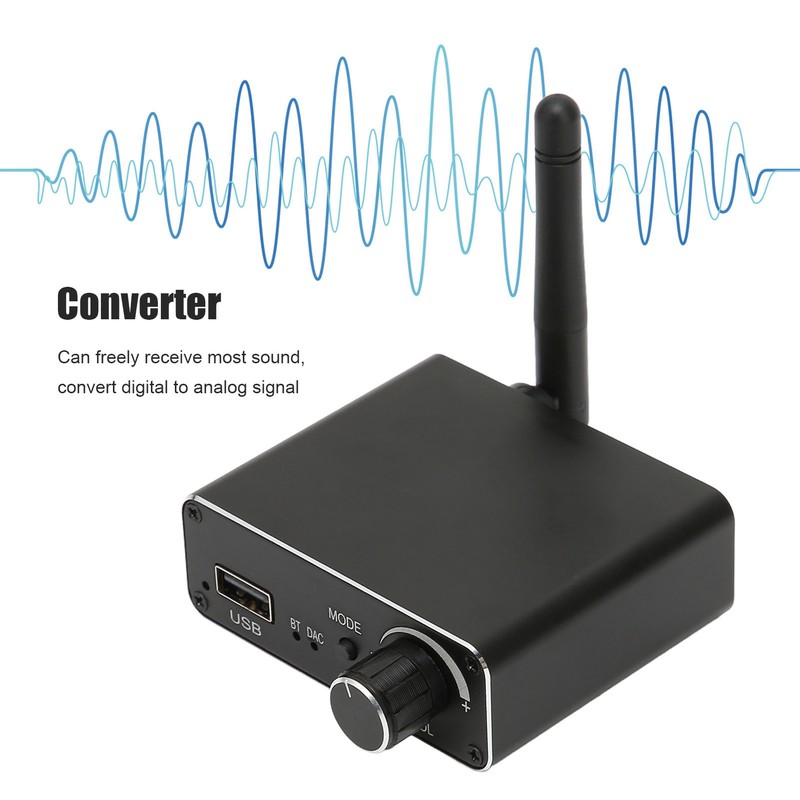 D18 Bluetooth DAC Converter Digital to Analog Converter with Bluetooth