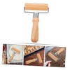 Mikinona Wooden Rolling Pin Pizza Dough Docker Pastry Roller Baking