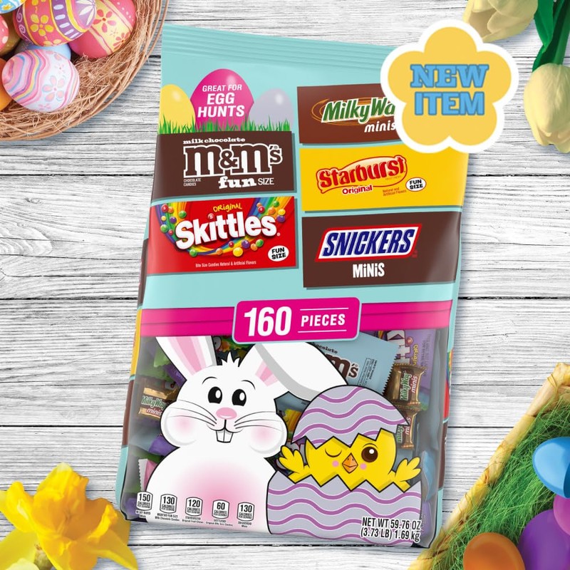 Mars SKITTLES, M&M'S, SNICKERS, Starburst & MILKY WAY Easter Candy