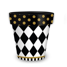 Briarwood Lane Checkerboard Medium Planter