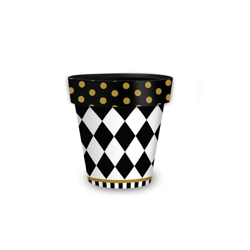 Briarwood Lane Checkerboard Medium Planter
