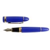 Jinhao 159 gran barril pesado pluma estilográfica media con clip