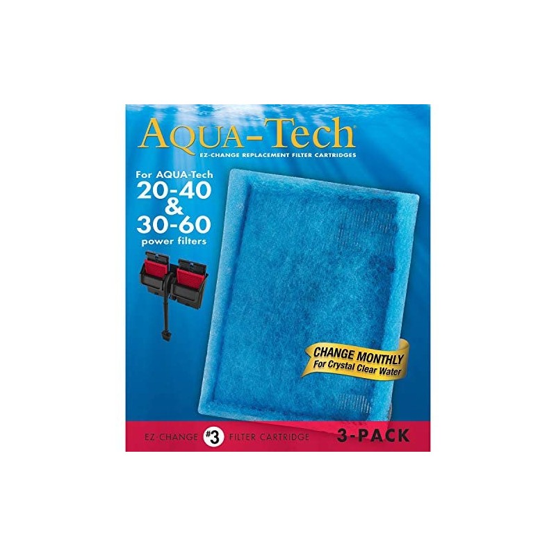 Aqua-Tech EZ-Change #3 Activated Carbon Filter Cartridges for 20-40 /