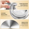 Housoutil Cold Water Jug Lid Replacement with Dual Pour Spouts