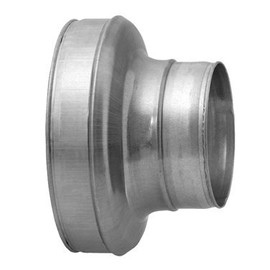 I-sells Metal Ducting Short Reducer 150mm to 100mm Concentric Pressed Reducer