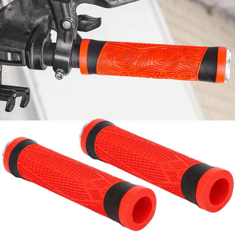 ZTTO Universal Silicone Non slip Bike Handlebar Grip Bicycle Shock