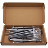 SKIR'CO Pack of 20 Galvanised Roofing Screws 6.3 x 140