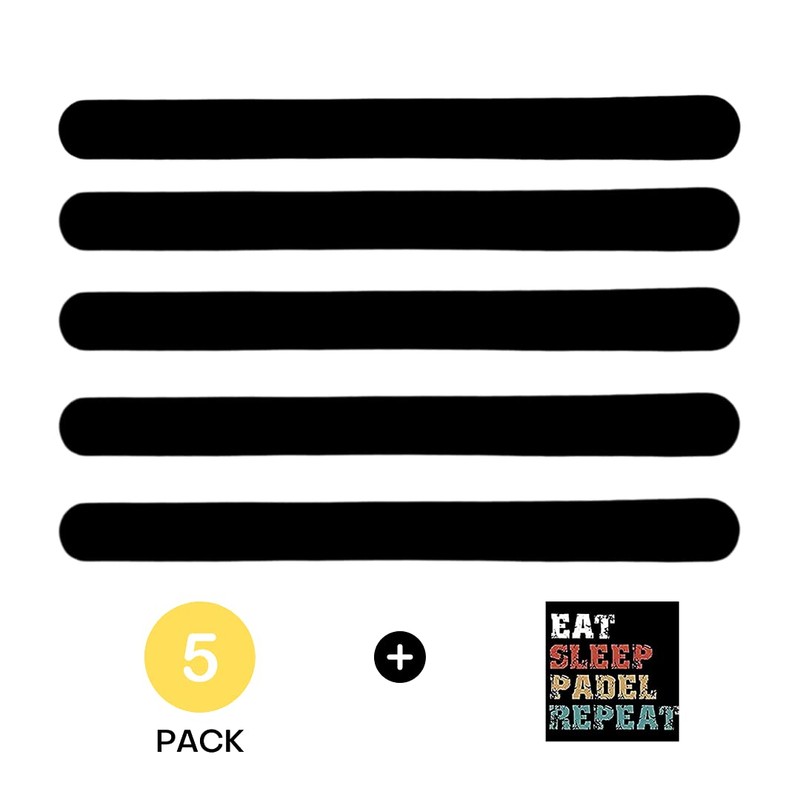 Padel Racket Protector Black with Heavy Duty Surface for Extra
